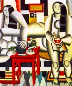 The Breakfast By Leger paint by numbers
