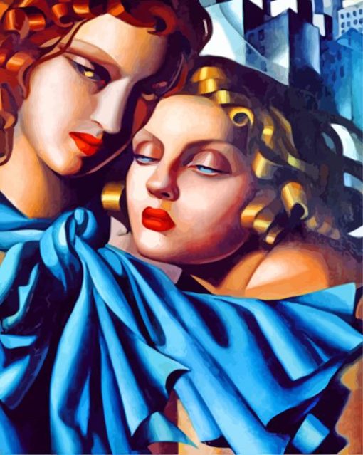 The Girls By Lempicka paint by numbers