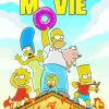 The Simpsons Movie paint by numbers