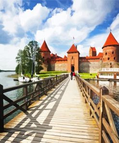 Trakai Historical National Park paint by numbers