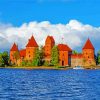 Trakai Island Castle paint by numbers