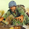 War Military Soldiers paint by numbers