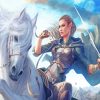 Warrior Elf On Horse paint by numbers