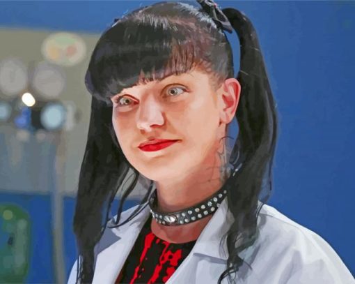 Abby Sciuto NCIS Series paint by numbers