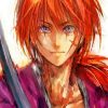 Abstract Kenshin Anime paint by numbers