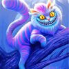 Cheshire Cat Art paint by numbers