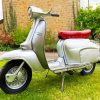 Cool Lambretta paint by numbers