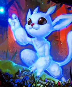 Cute Ori paint by numbers