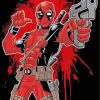 Deadpool Super Hero paint by numbers