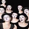 Female Mime Clowns paint by numbers