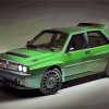 Lancia Delta Integral paint by numbers