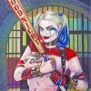 Harley Quinn Movie paint by numbers