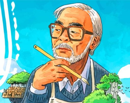 Hayao Miyazaki Art paint by numbers