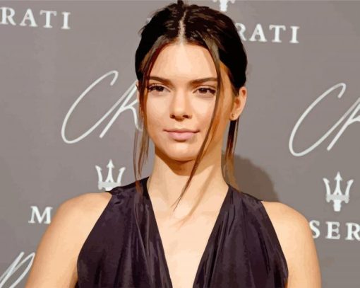The Model Kendall Jenner paint by numbers