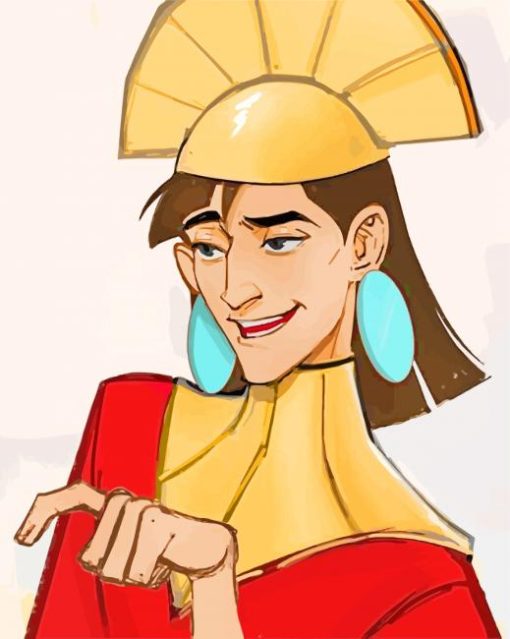 Kuzco Art Character paint by numbers