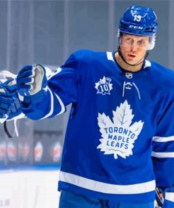 Toronto Maple Leafs Player paint by numbers