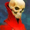 Lich Skull paint by numbers