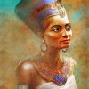 Egyptian Nefertiti paint by numbers