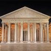 Pantheon Rome paint by numbers