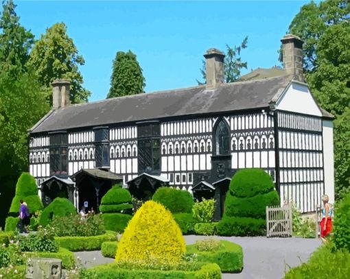 Plas Newydd Historic House And Garden paint by numbers