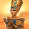 Egyptian Queen Nefertiti paint by numbers