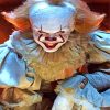 Scary Pennywise Movie paint by numbers