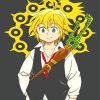 Meliodas Japanese Anime paint by numbers