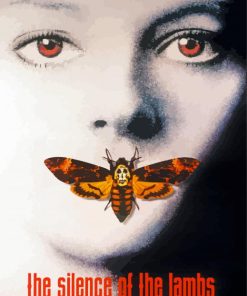 Silence Of The Lambs Poster paint by numbers