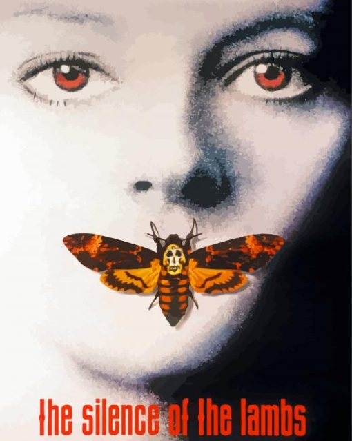 Silence Of The Lambs Poster paint by numbers