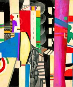 The City By Leger paint by numbers