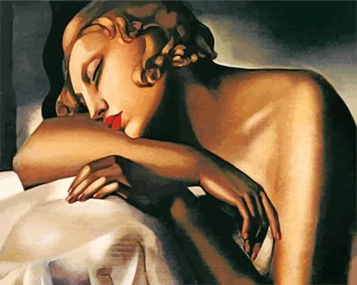 The Sleeper Lempicka paint by numbers
