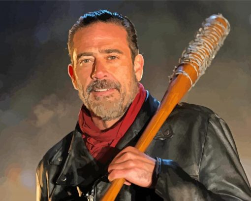 Negan Smith paint by numbers