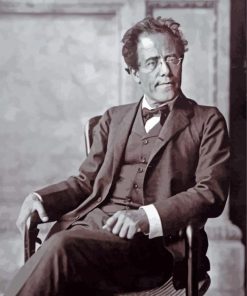Vintage Gustav Mahler paint by numbers