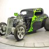 Ford Hotrod Car paint by numbers