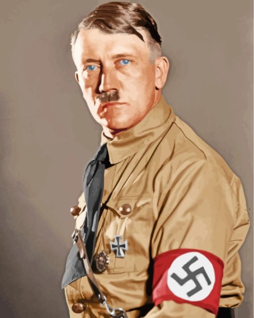 German Adolf Hitler paint by numbers