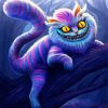 Alice Cheshire Cat paint by numbers