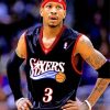 Allen Iverson Player paint by numbers