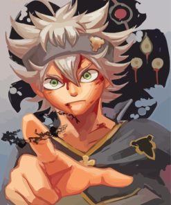Asta Character Art paint by numbers