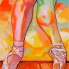 Ballet Dancer Legs paint by numbers