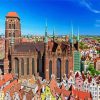 Basilica Of Saint Gdansk paint by numbers