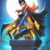 The Superhero Batgirl paint by numbers