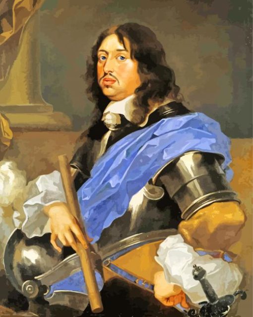 Charles X Gustav Of Sweden paint by numbers