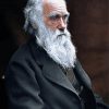 Charles Darwin paint by numbers