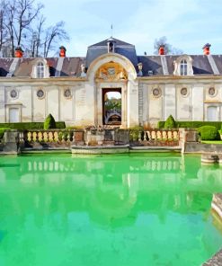 Aesthetic Chateau De Bizy Giverny paint by numbers