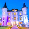 Chateau Des Tourelles France paint by numbers