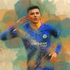 Mason Mount Chelsea Player paint by numbers
