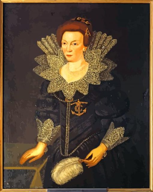 Christina Of Holstein Gottorp paint by numbers