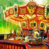 Circus Carousel Horse paint by numbers