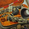 Clarinet Still Life paint by numbers