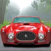 Classic Red Ferrari paint by numbers